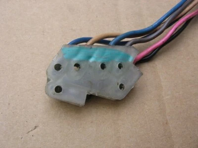👉Power Window Switch Wire Wiring Plug Connector Harness Pigtail GM--DRIVER LH - Image 1 of 4
