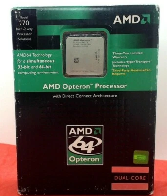 Processador AMD Opteron Server 2000 (Socket 940 - Dual-Core - 2 GHz). - Image 1 of 2