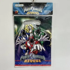 VTG Power Ranges Lightspeed Rescue Goodie Bags Party Favor 8 LOOT BAGS NEW - Picture 1 of 6