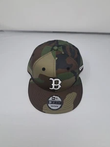 Boston Red Sox New Era Camuflaje 9Fifty Genuino MLB Snapback Gorra Ajustable Gorra - Imagen 1 de 10