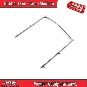 Orthodontic Rubber Dam Frame Medium Dental Restorative Ortho Lab Instruments CE - Picture 1 of 4