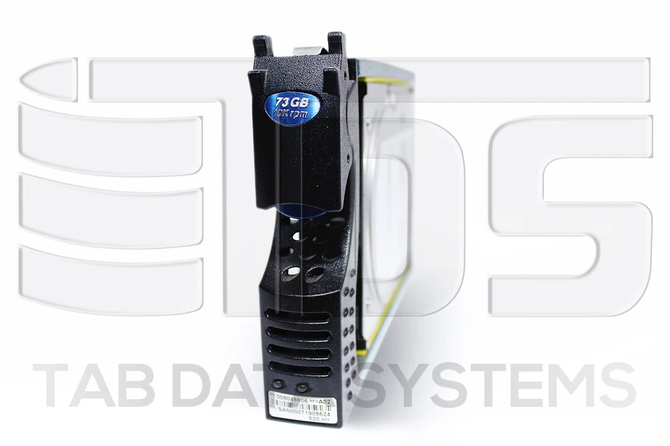 EMC Clariion 005048806 73GB 10K 3.5" 2Gbps FC HDD for CX4 CX-2G10-73 - Image 1 of 1