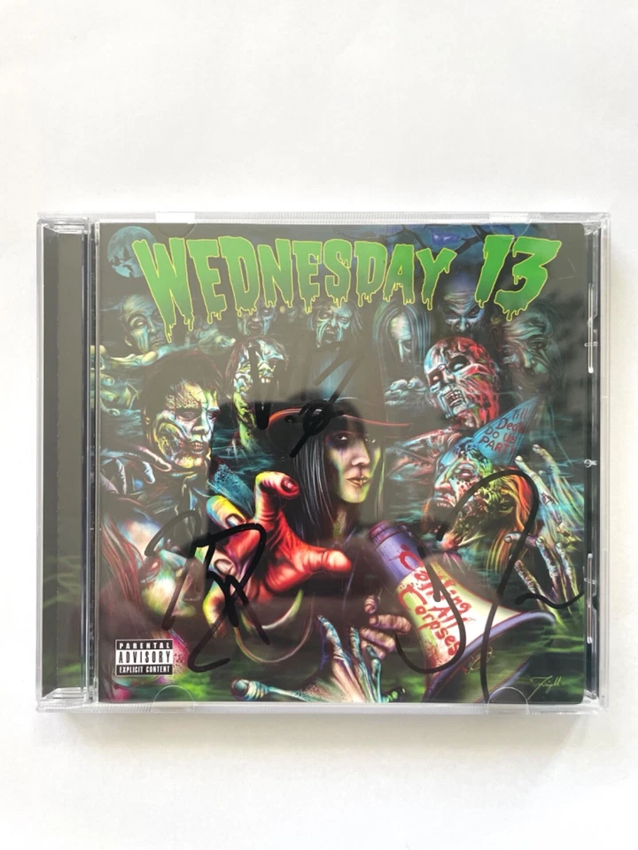 Wednesday 13 - Calling All Corpses *SIGNED* CD - Murderdolls/Rob Zombie/Lordi - Image 1 of 4