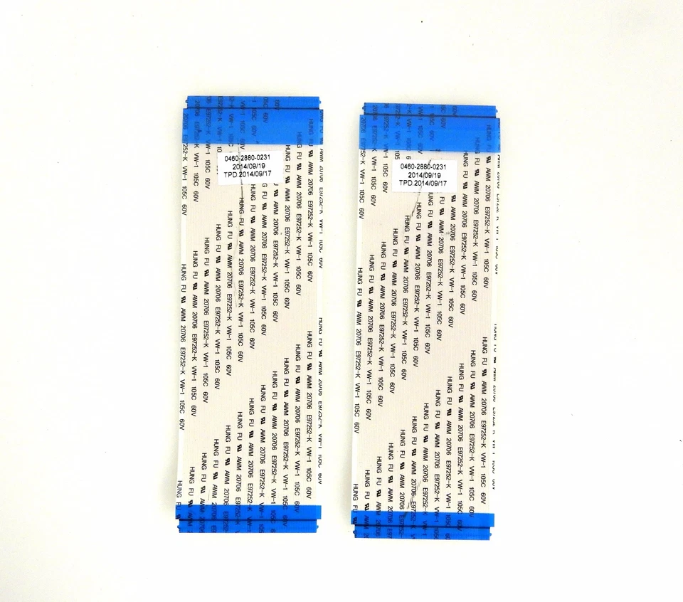 JVC EM55FTR T-Con Board To LED Screen LVDS Ribbon Cables 0460-2880-0231  - Image 1 of 1