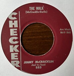 JIMMY McCRACKLIN - The walk / I'm to blame - CHECKER - R&B Mod Northern Soul