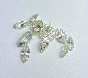 0.80 Cts Certified Natural Brilliant White Diamond Brilliant Marquise Diamond - Picture 1 of 2