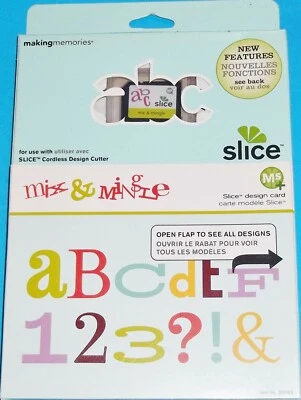 NUEVA TARJETA DE DISEÑO DE REBANADAS PARA HACER RECUERDOS MEZCLAR Y MEZCLAR Foto 1 de 2