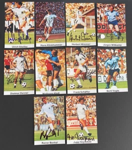 Borussia Mönchengladbach 1976/77 bundle signed 10 photos 9x15 autographs (101) - Picture 1 of 1