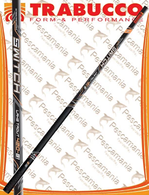 Canna da trota lago Trabucco SWITCH SLIM LAKE TROUT BOMBARDA mt 4.20 B1ML 6-12 - Immagine 1 di 4