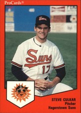 1989 Hagerstown Suns ProCards #276 Steve Culkar
