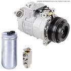 Ac Compressor W/ A/C Drier & Exp For Mercedes 220 & 230 W/ A6 5" 1-Groove