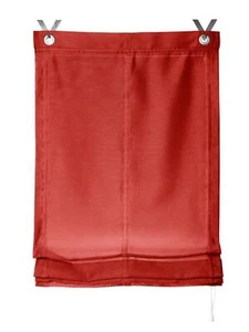 Raffrollo, Farbe rot, 1 Stück,  heine home, -3332- , Einfache Montage mit Hakena - Bild 1 von 12