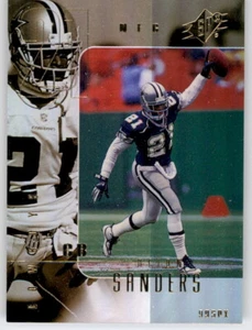 1999 Upper Deck SPX Foil Deion Sanders Holo Parallel Refractor Cowboys #27 - Picture 1 of 2