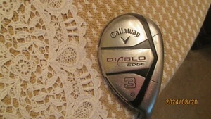 Used RH Mens Callaway Diablo Edge 3 H 21* Graphite Stiff 40" New Velvet Grip - Picture 1 of 13