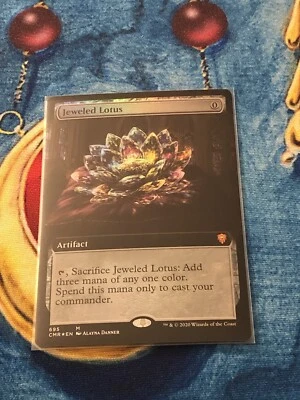 Jeweled Lotus Foil Extended Art Commander Legends Mtg - Image 1 of 2