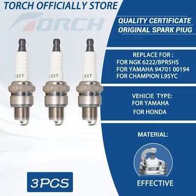 3PK   E5T Spark Plug Small Engine for Bosch W7BC/7597 WR7BC WR7BC+ - image 1 of 4