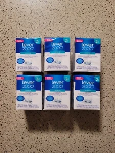 6 Sealed 2-Packs (12 Bars Total) Lever 2000 Original Bar Soap 3.75 oz Per Bar - Picture 1 of 4