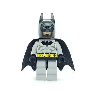 Lego Batman Minifigure Classic 2006 Light Gray Suit 7780 7779 7782 - Picture 1 of 2