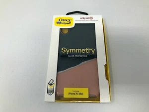 NEW Otter Box For iphone Xs Max Symmetry Sleek Protection Case Blue/Pink - Picture 1 of 4
