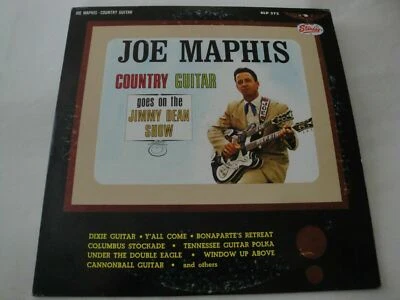 Country Guitar GOES ON THE JIMMY DEAN SHOW Joe Maphis VINYL LP ALBUM 1966 RECORD - Image 1 of 2