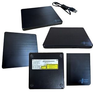 Hitachi LG GP60NB60 Externer Portabler DVD-Brenner mit stilvollem Design, 9.5 mm
