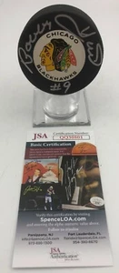 Bobby Hull Chicago Blackhawks Autograph Signature JSA Authentic Hockey Puck COA - Picture 1 of 3