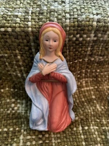 VTG HOMCO MARY Replacement Ceramic Bisque Nativity Set 5216 Figure NOS - Picture 1 of 6