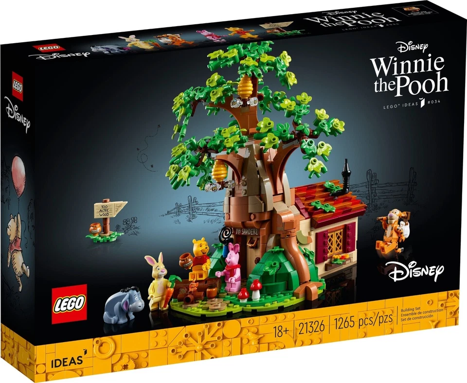 LEGO Ideas 21326 Winnie the Pooh – Brand New & Sealed | 100% Authentic | Retired - Image 1 of 4