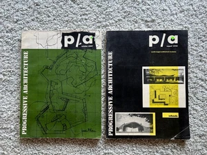 Progressive Architecture Magazines. 1957 & 58. Interior Design. Vintage! - Picture 1 of 14