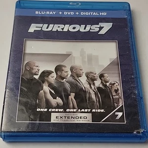 FATF Furious 7 BLU-RAY ONLY *BUY 2 GET 3 FREE* - Imagen 1 de 3