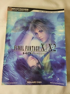 FINAL FANTASY X & X-2 HD REMASTER STRATEGY GUIDE BRADYGAMES PS3 VITA 10 10-2 - Picture 1 of 9