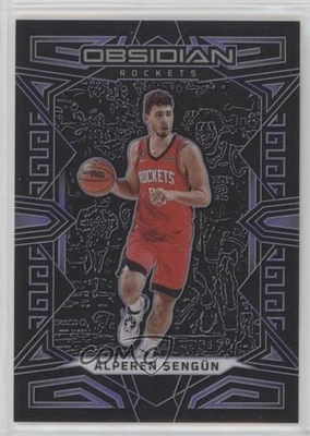 2022-23 Panini Obsidian Electric Etch Purple /99 Alperen Sengun #33 - Image 1 of 2