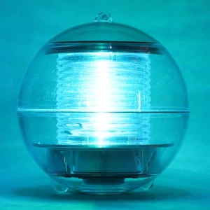 Solar Floating Pool Lights LED IP67 Waterproof RGB Color Changing Ball Light UK - Picture 1 of 24
