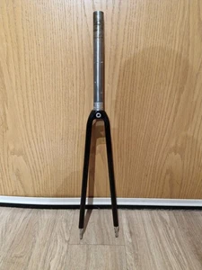 Time Stiletto Carbon Gabel 28" schwarz Rennrad Gravel 1" - Bild 1 von 5