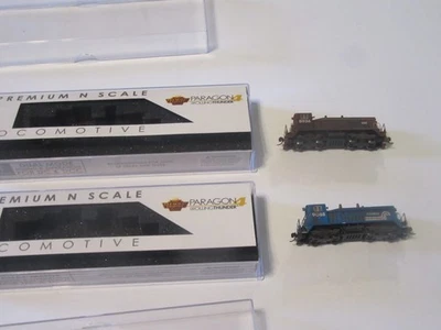 2 N scale Broadway Limited Conrail engines. SW7 & NW2. READ BELOW - Image 1 of 4