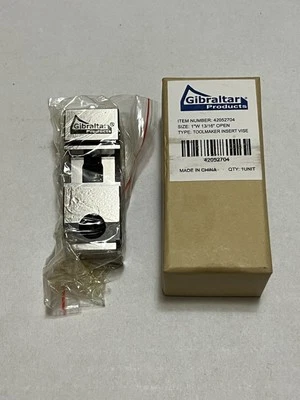 Brand New GIBRALTAR 1" Jaw Width 13/16" Jaw Opening Cap Toolmaker's Vise