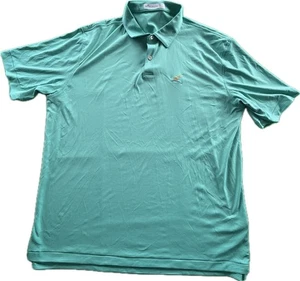 Peter Millar federleichtes Poloshirt Herren XL gestreift Golf UPF 50+ - Bild 1 von 7