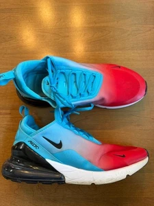 Nike Air Max 270 EE. UU. Petardo Rojo Azul Zapatilla Talla 13 CJ0767-400 Zapato Hombres - Imagen 1 de 10
