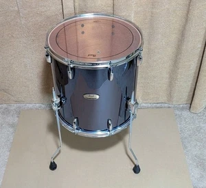 Pearl Session Studio Select Floor Tom 16x16 - NEW - Black Mirror Chrome - Picture 1 of 4