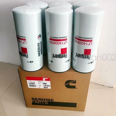 6X Filtro de aceite Fleetguard LF14009NN NanoNet actualización Cummins LF9009 STOCK EN EE. UU. Foto 1 de 4