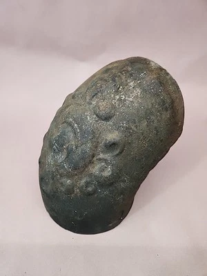 Antique Cast Iron 6" 90 Degree Parlor Stove Furnace Elbow - Image 1 of 4