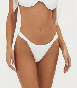 Beach Riot Joan UNTERTEIL WEISS Größe Small neu mit Etikett Einzelhandel: $ 98 - Bild 1 von 6