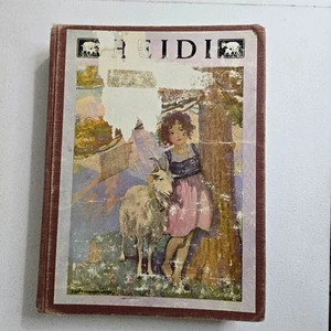 Heidi by Johanna Spyri 1958 Hardcover Illus Jessie Wilcox Smith Scribner Vintage - Bild 1 von 8