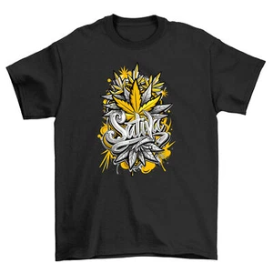 "Weed Hemp_35" Funny T-shirt - Bloomin' Hilarious! 100% Cotton, Unisex Printed D - Picture 1 of 46