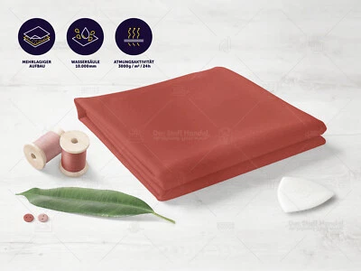 SOFTSHELL Stoff Funktionsstoff Jackenstoff CORAL/SCHWARZ EUR 16,98/m - Bild 1 von 3