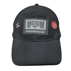 Magnum Essential Equipment Strapback Hat Black OSFA Adjustable 6 Panel - Picture 1 of 8