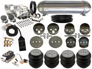 Complete Airbag Suspension Kit LEVEL3, 65-72 Mercedes W108 - Picture 1 of 4
