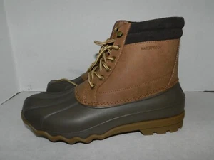 Sperry STS14140 Mens Brewster Brown Boots Ankle Waterproof - Size 8 I31 - Picture 1 of 7