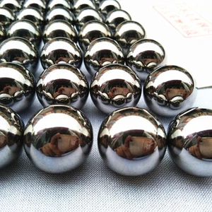 1-6.8mm Diameter Bearing Steel Ball / Steel Solid Ball Bearings High Precision - Picture 1 of 10