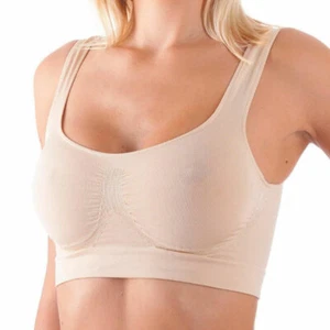 3 Reggiseni donna Bellissima Bra in microfibra senza cuciture e ganci art 029 - Foto 1 di 7